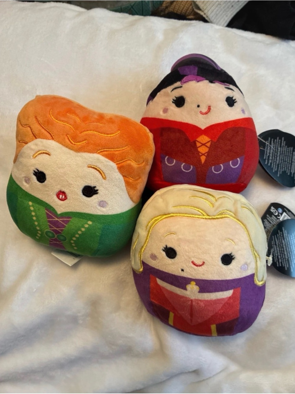 Squishmallows Princess Trio Plush - Purple, Red, Green, Orange, Blonde